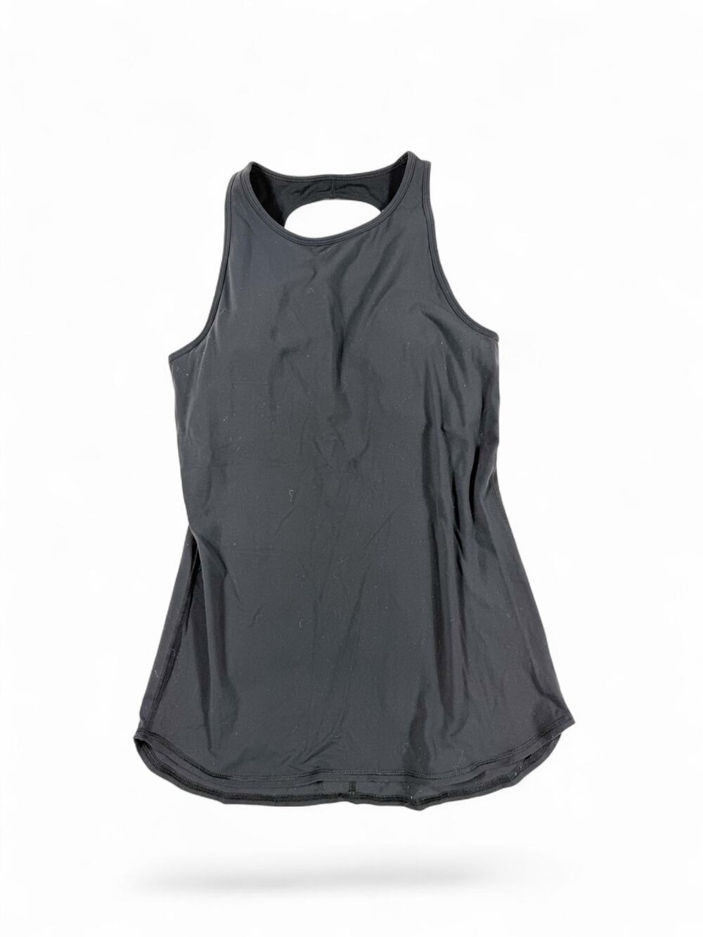 Lucy Women’s Built In Bra Racerback Tank Black Size Medium estimated